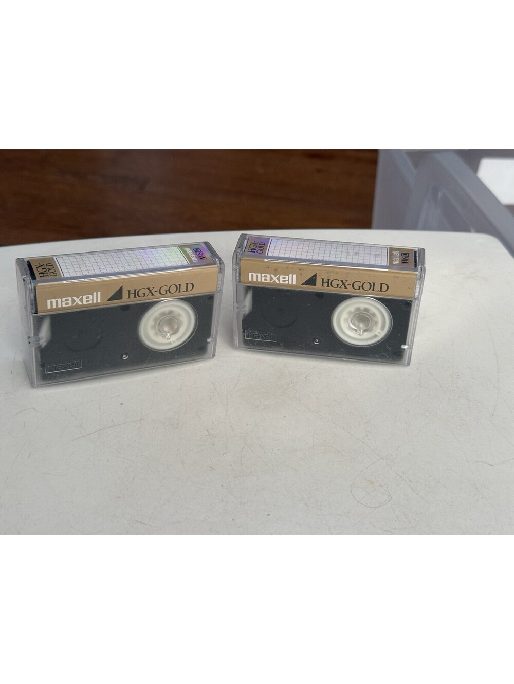 Maxell HGX-Gold VHS C Lot Of 2